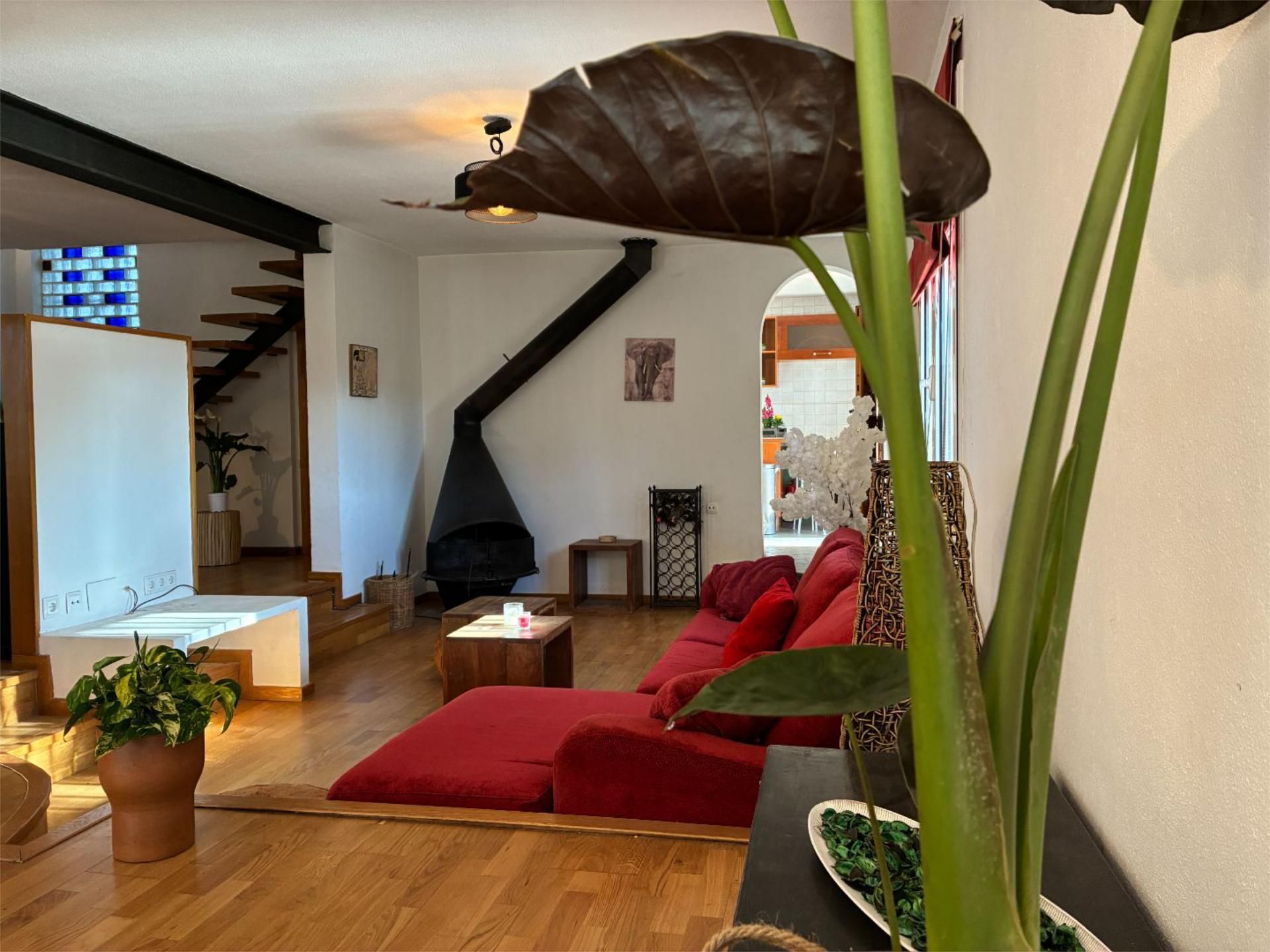 Living room of Country house for sale in Ibi  with Heating, Private garden and Parquet flooring