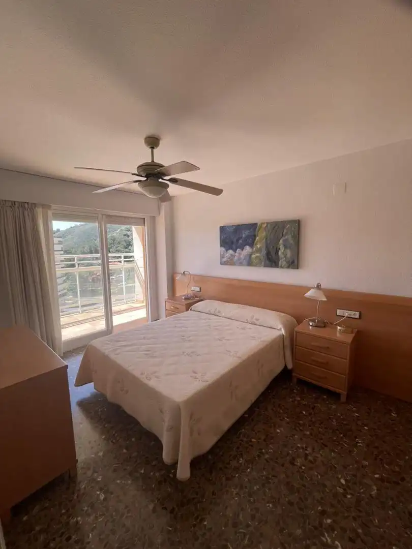 Schlafzimmer von Wohnung zum Verkauf in Cullera mit Klimaanlage, Terrasse und Schwimmbad
