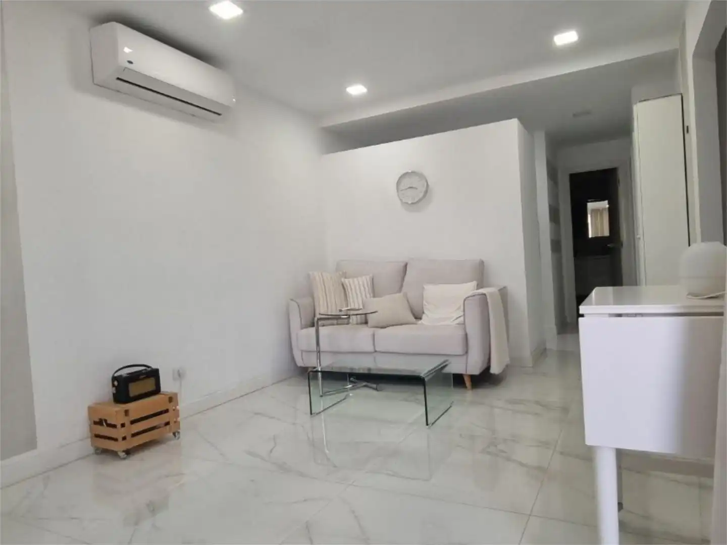 Wohnung zur Miete in Calle el Mesías, 6, Playa del Cura - Taurito Wohnzimmer von Wohnung zur Miete in Mogán mit Klimaanlage, Privatgarten und Terrasse