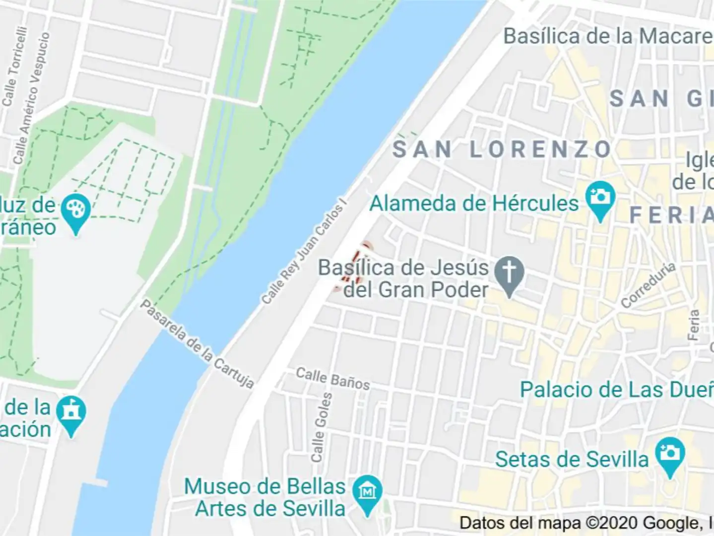 Vista exterior de Traster en venda en Sevilla