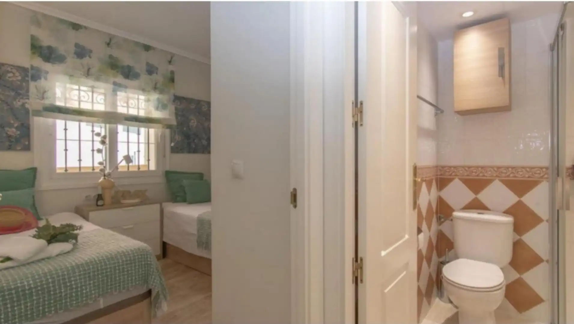 Bedroom of Attic for rent in Mijas  with Air Conditioner, Heating and Terrace