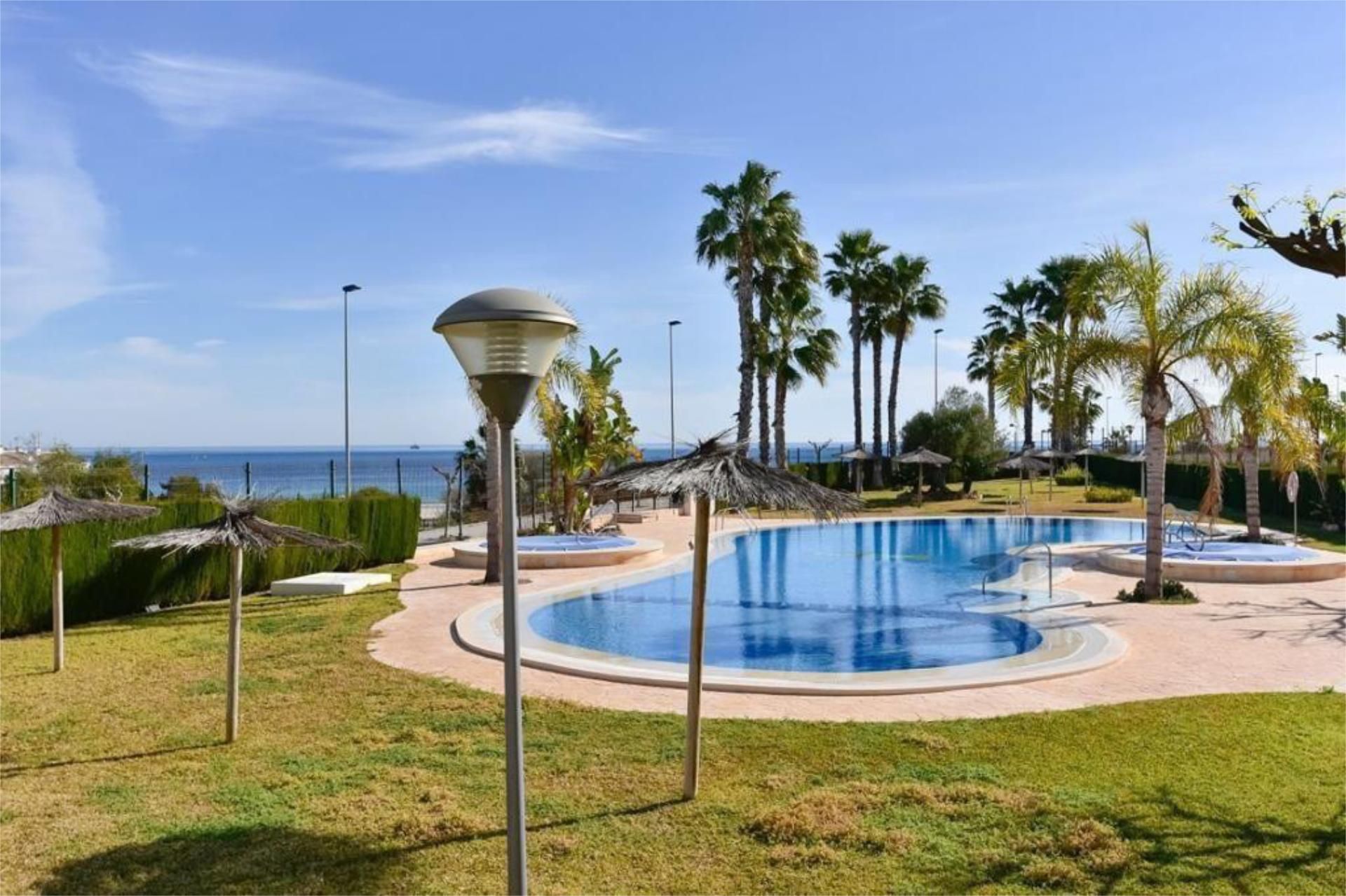 Piscina de Àtic en venda en Pilar de la Horadada amb Aire condicionat, Calefacció i Jardí privat