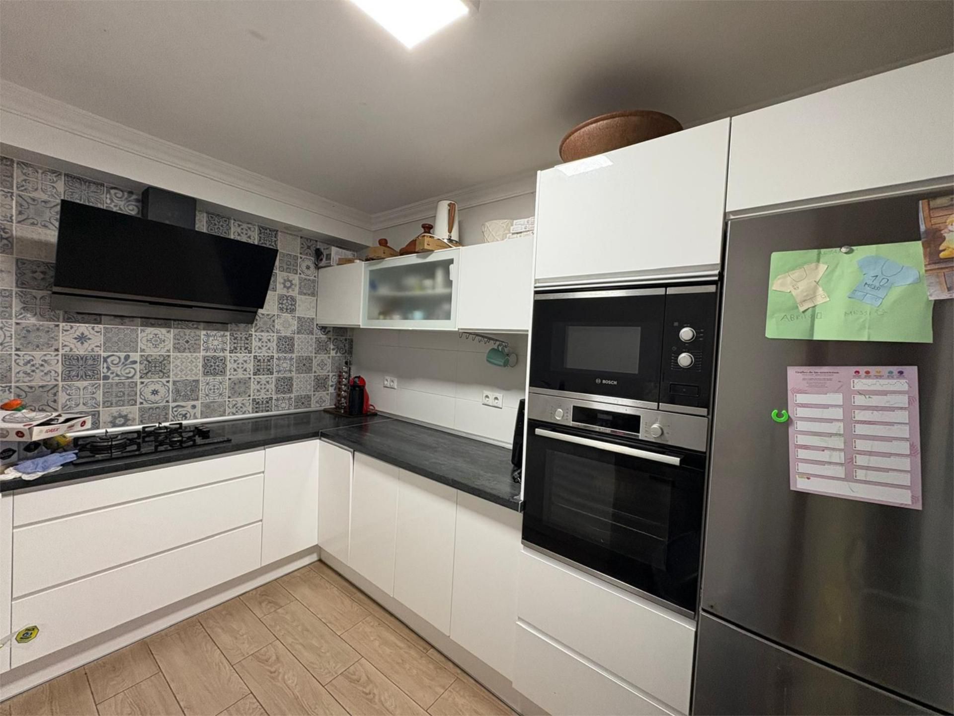 Kitchen of Single-family semi-detached to share in  Melilla Capital  with Air Conditioner, Heating and Terrace