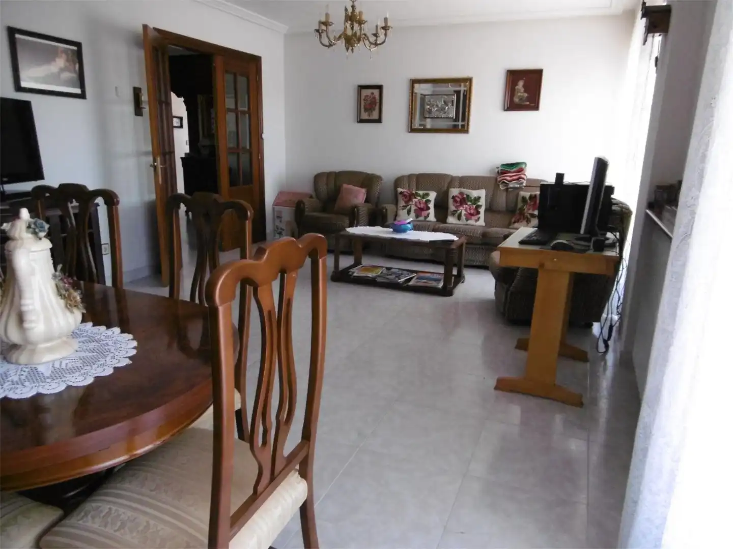 Flat for sale in Calle Soto Nuevo, 7, Villarejo de Órbigo Living room of Flat for sale in Villarejo de Órbigo with Heating, Terrace and Balcony