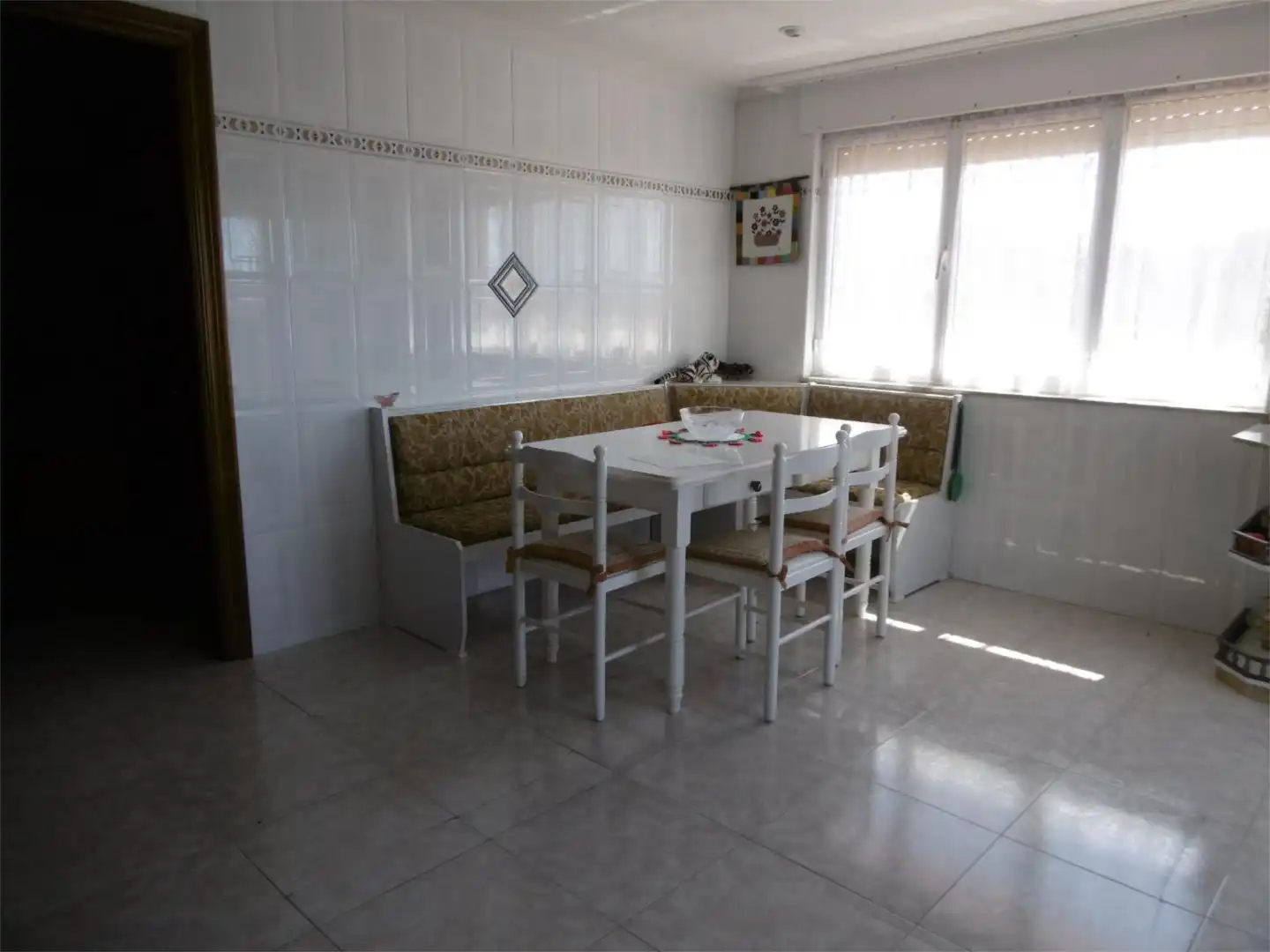 Flat for sale in Calle Soto Nuevo, 7, Villarejo de Órbigo Dining room of Flat for sale in Villarejo de Órbigo with Heating, Terrace and Balcony