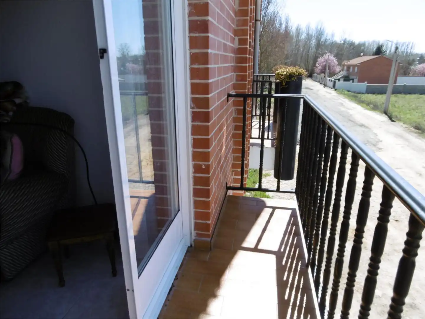 Flat for sale in Calle Soto Nuevo, 7, Villarejo de Órbigo Balcony of Flat for sale in Villarejo de Órbigo with Heating, Terrace and Balcony