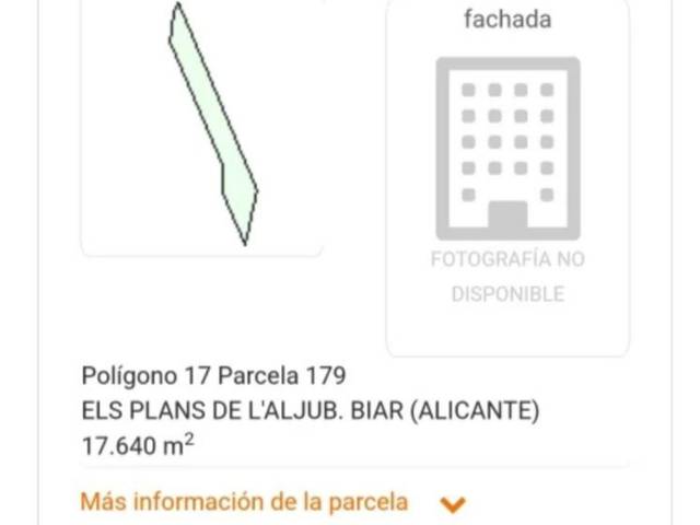 Terreno no urbanizable en Venta en Avinguda de Biar, 8 en Biar