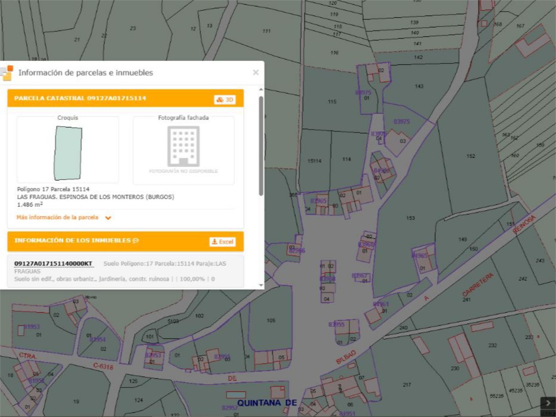 Constructible Land for sale in Espinosa de los Monteros