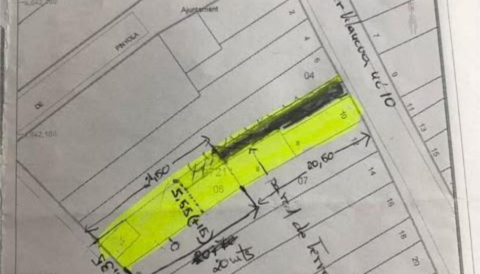 Urbanizable en venta en Avinguda Font de Valldans, 19, Ponts, Lleida - imagen 1 Foto 1 de Urbanizable en venta en Avinguda Font de Valldans, 19, Ponts, Lleida