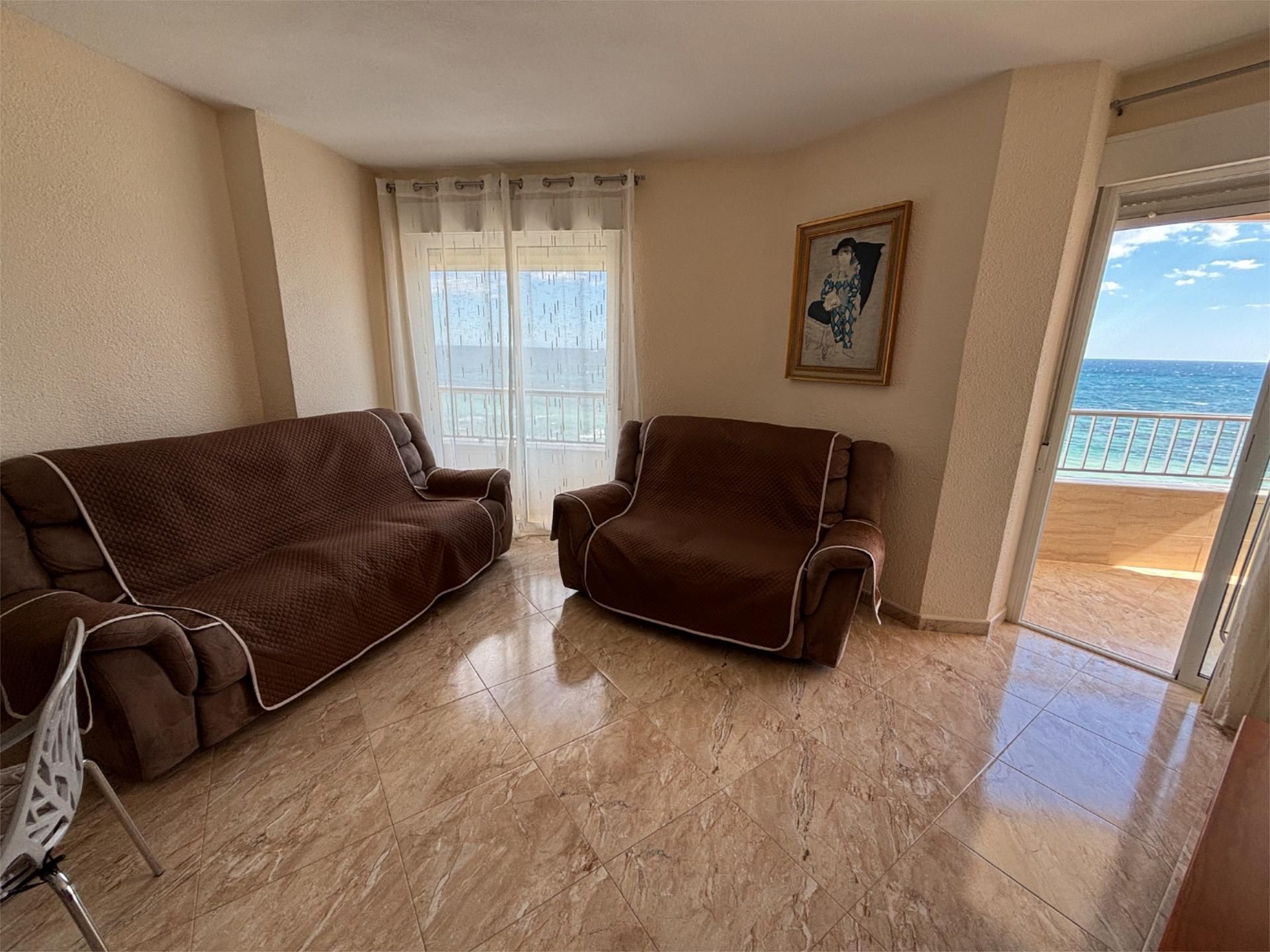 Living room of Flat for sale in Torrevieja  with Air Conditioner, Terrace and Balcony