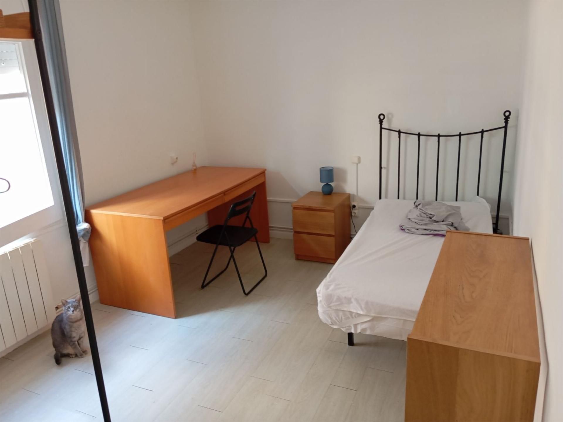 Bedroom of Flat to share in  Barcelona Capital  with Heating, Furnished and Community parking