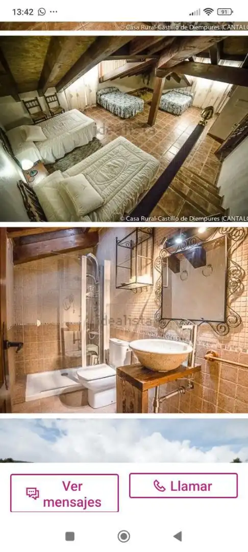 Baño de Casa o chalet en venta en Cantalojas con Calefacción, Parquet y Terraza