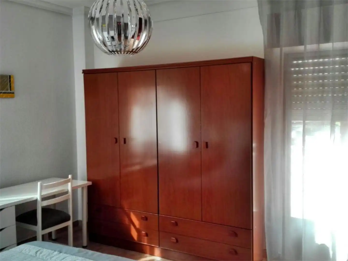 Room in Calle de la Mata, 15, El Torreón - Los Ángeles - El Pilar Bedroom of Flat for share in Ciudad Real with Heating, Terrace and Furnished