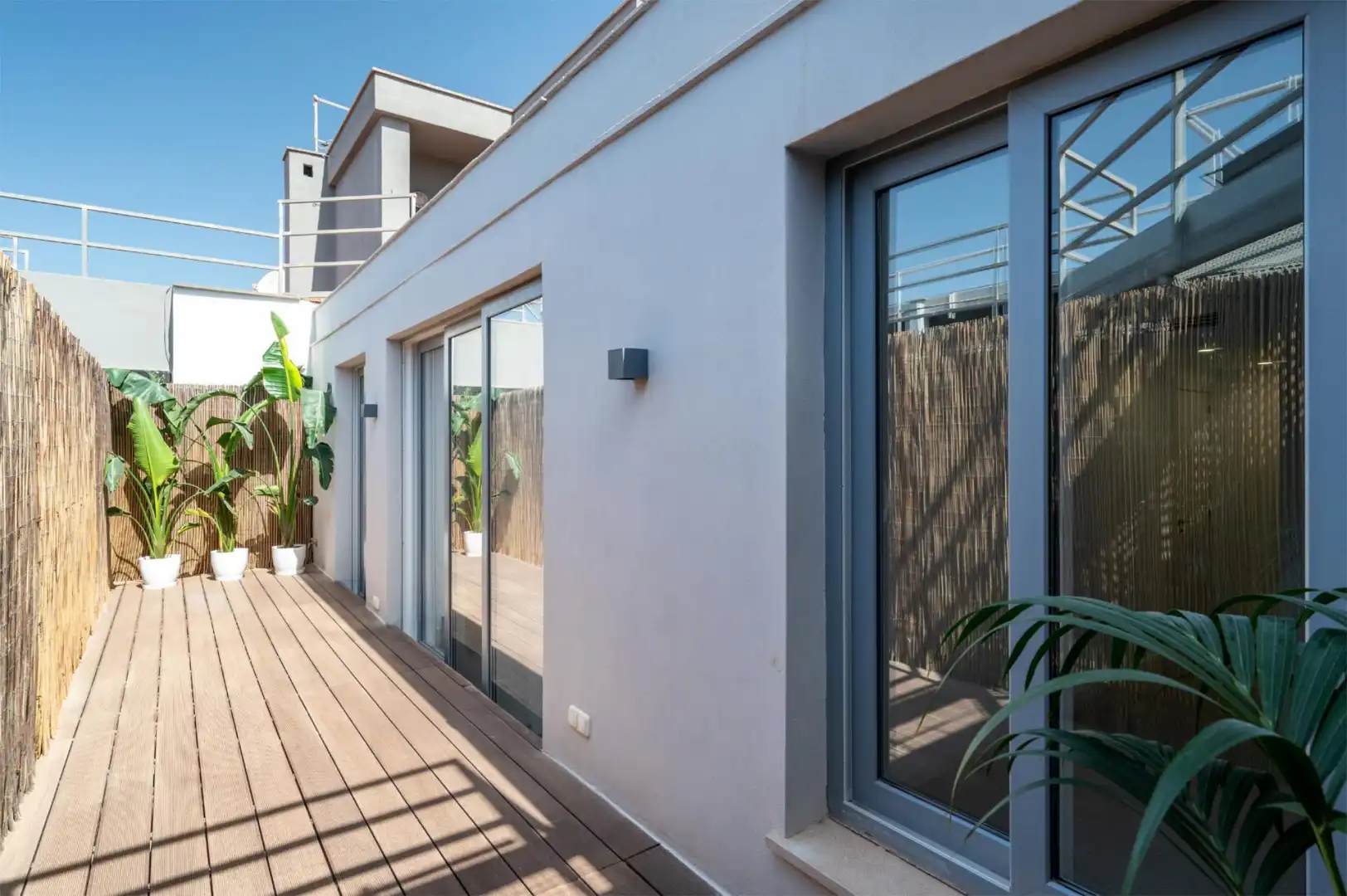Terrasse von Dachboden zum Verkauf in  Palma de Mallorca mit Klimaanlage und Terrasse