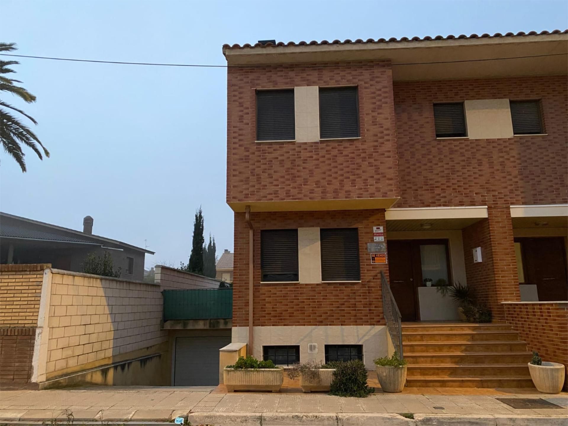 Exterior view of House or chalet for sale in Castejón (Navarra)  with Air Conditioner, Heating and Private garden