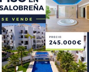 Exterior view of Flat for sale in Salobreña  with Air Conditioner, Heating and Private garden