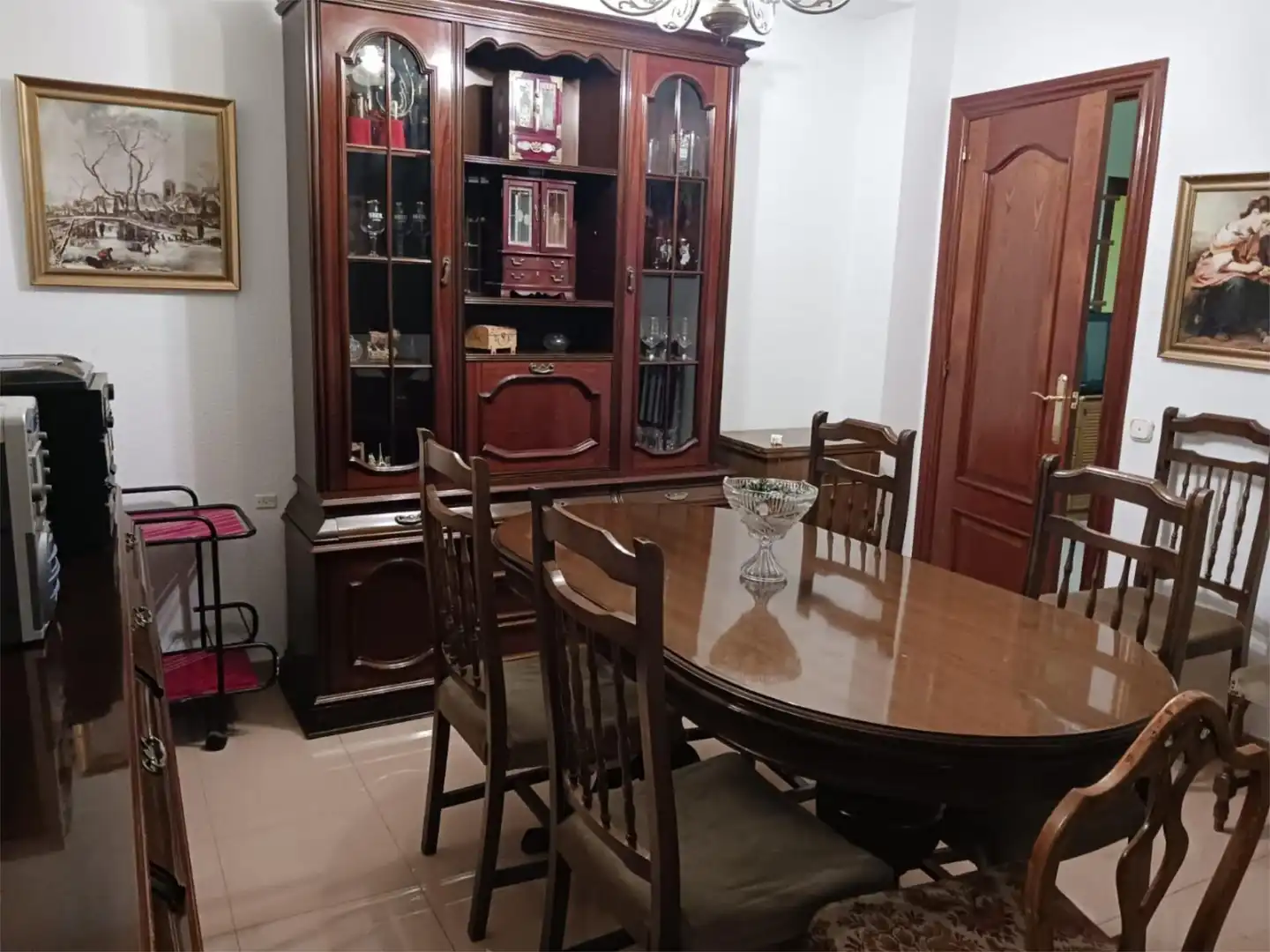 Piso en venta en Calle Fernando el Católico, 6, Alcalá la Real Comedor de Piso en venta en Alcalá la Real con Amueblado