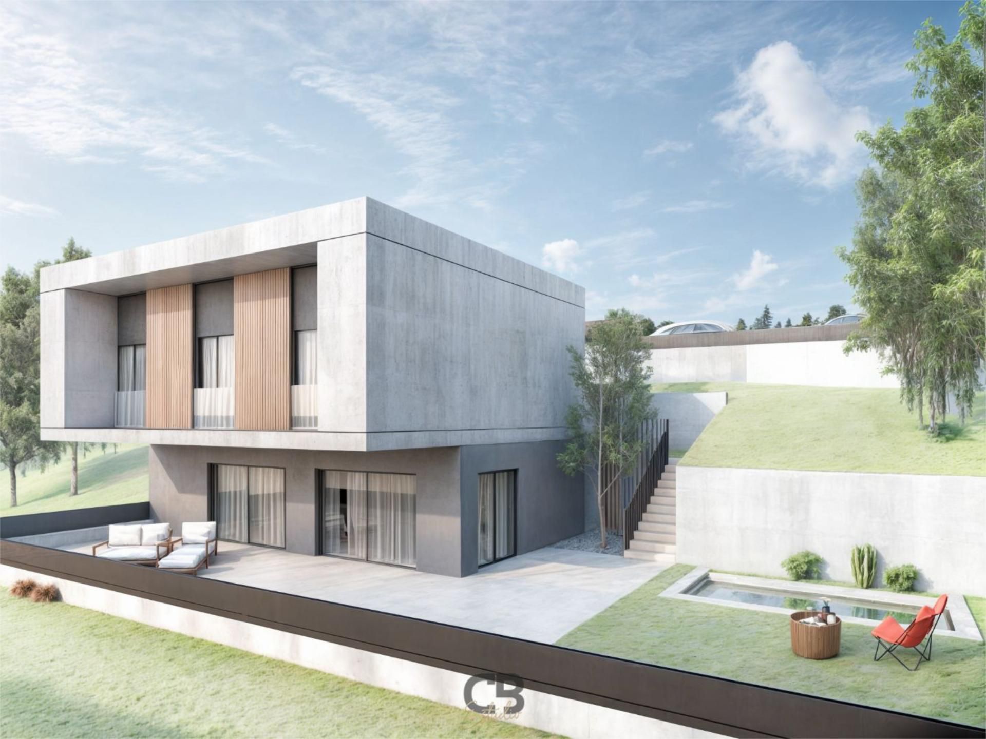 Vista exterior de Pis en venda en Matadepera amb Aire condicionat, Calefacció i Jardí privat