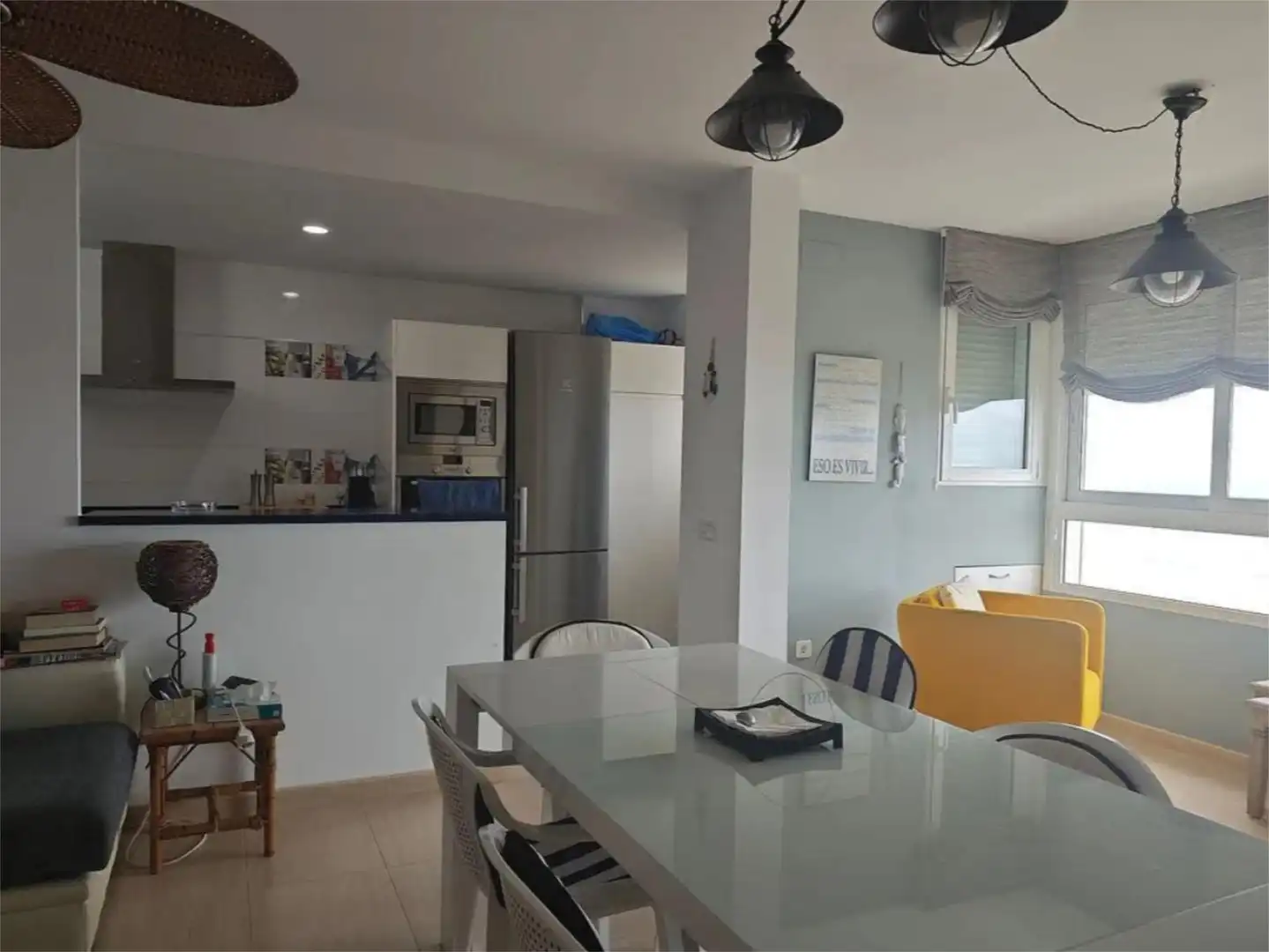 Cuina de Pis de lloguer en Valencia amb Aire condicionat, Calefacció i Parquet