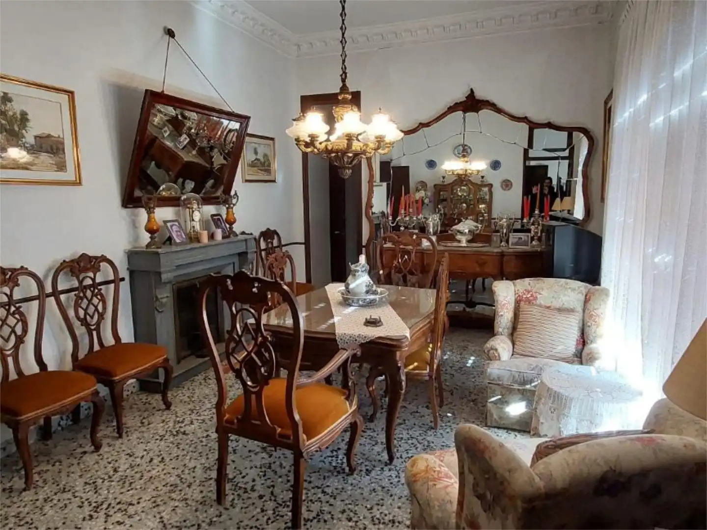 Casa adosada en venta en Calle Mayor, 59, Alcantarilla Comedor de Casa adosada en venta en Alcantarilla con Aire acondicionado, Terraza y Balcón