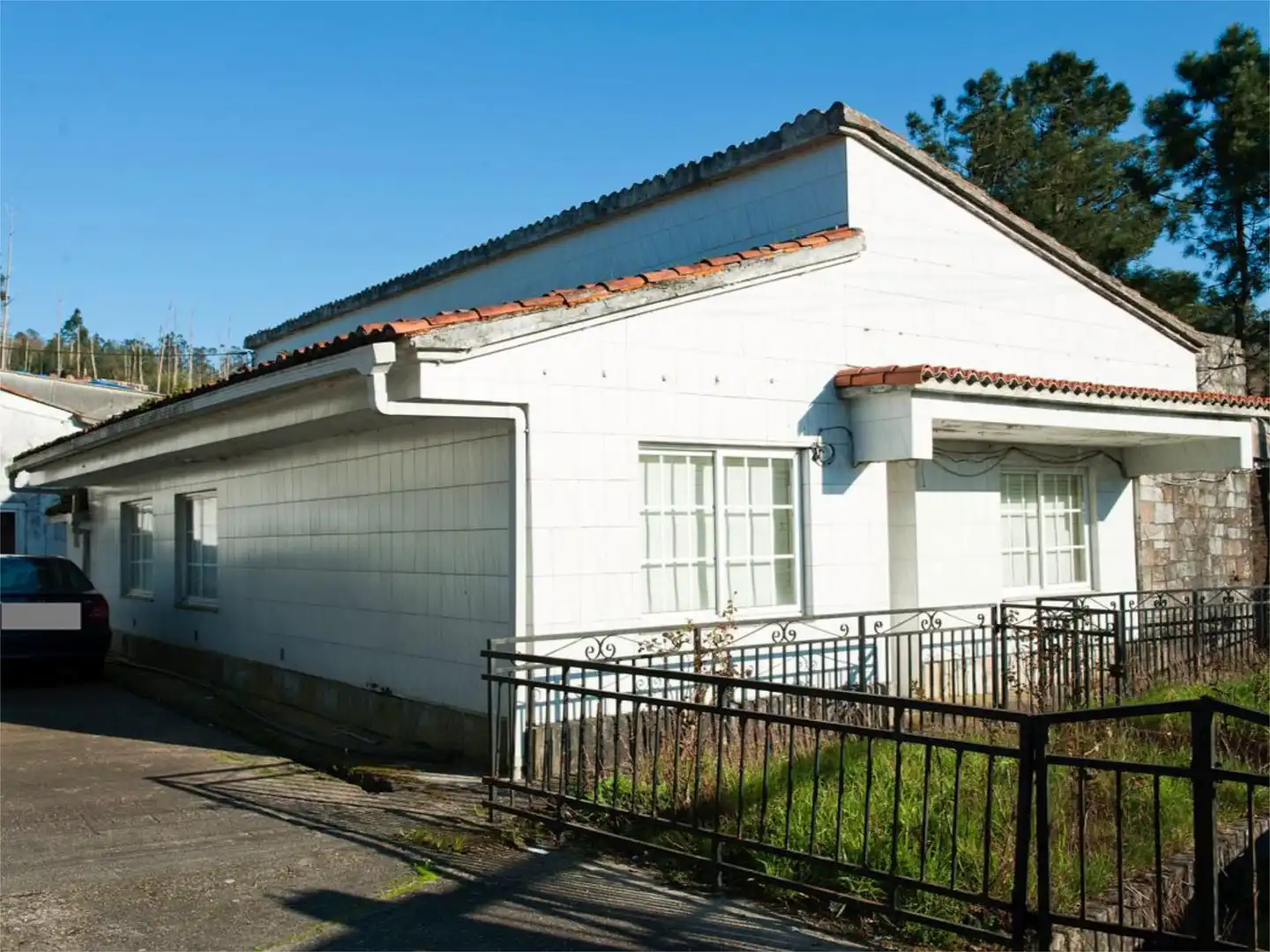 Nau industrial en venda a Rúa da Ponte do Romaño, 66, Parroquias de Santiago Vista exterior de Nau industrial en venda en Santiago de Compostela amb Calefacció