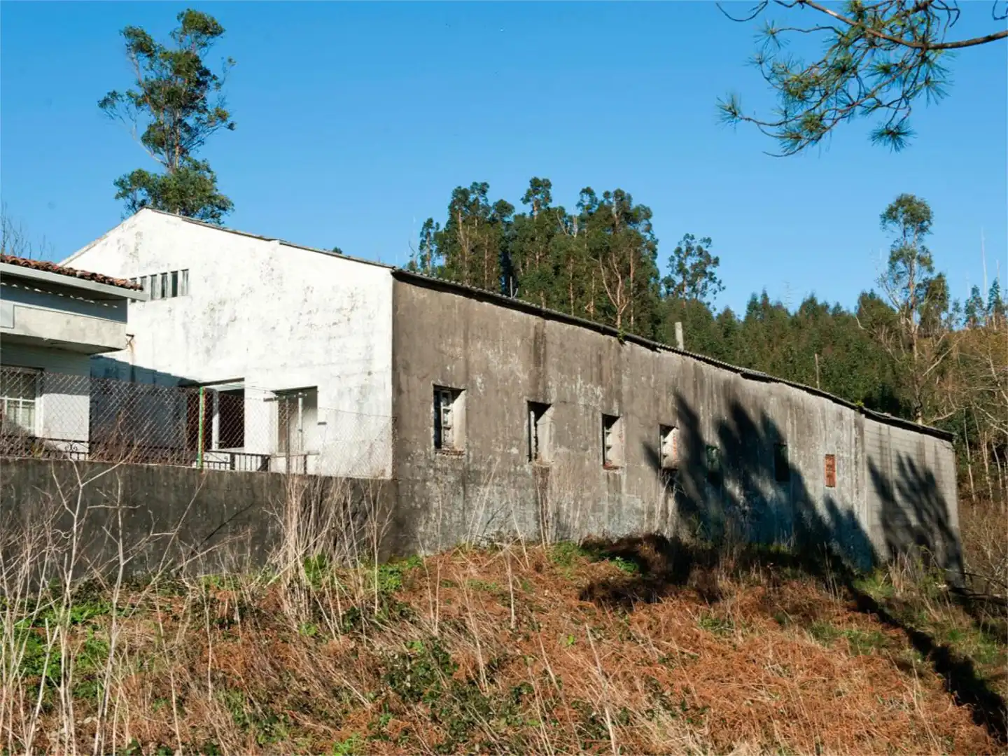 Nau industrial en venda a Rúa da Ponte do Romaño, 66, Parroquias de Santiago Vista exterior de Nau industrial en venda en Santiago de Compostela amb Calefacció