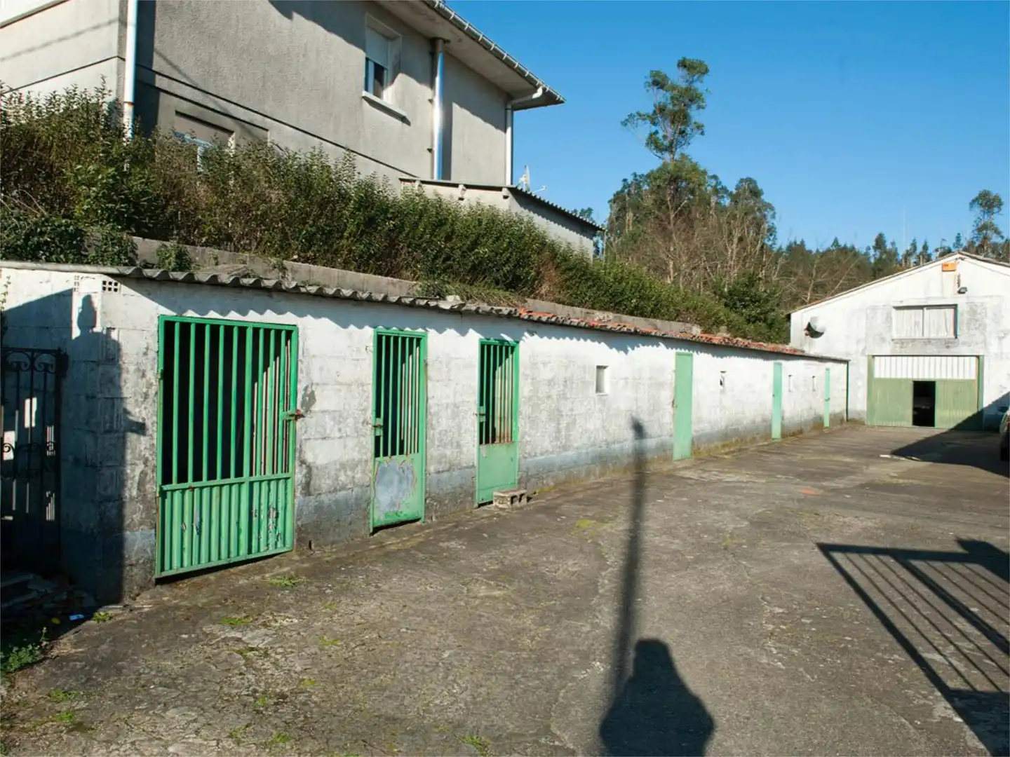 Nau industrial en venda a Rúa da Ponte do Romaño, 66, Parroquias de Santiago Vista exterior de Nau industrial en venda en Santiago de Compostela amb Calefacció