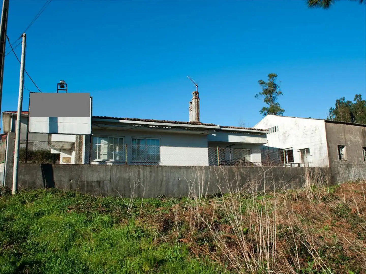 Vista exterior de Casa o chalet en venta en Santiago de Compostela  con Calefacción y Jardín privado