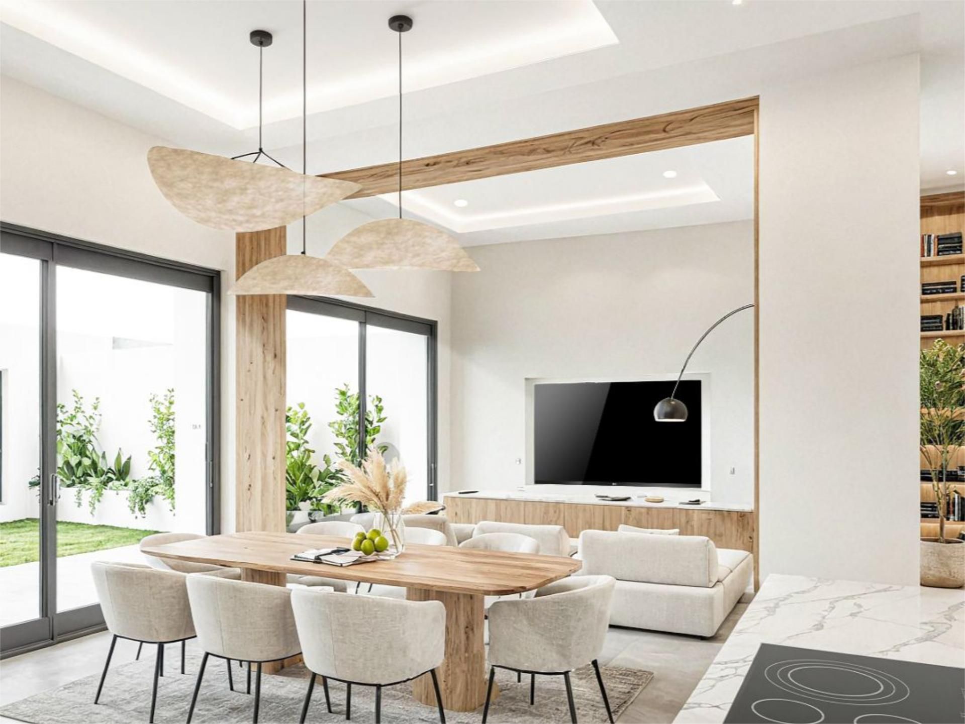 Living room of Flat for sale in  Sevilla Capital  with Air Conditioner, Heating and Private garden