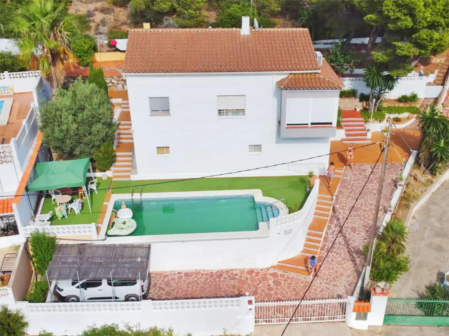 Casa o chalet en venta en Partida Renega, 76, La Renegà-Torre Bellver-Les Platgetes Vista exterior de Casa o chalet en venta en Oropesa del Mar / Orpesa con Aire acondicionado, Terraza y Piscina