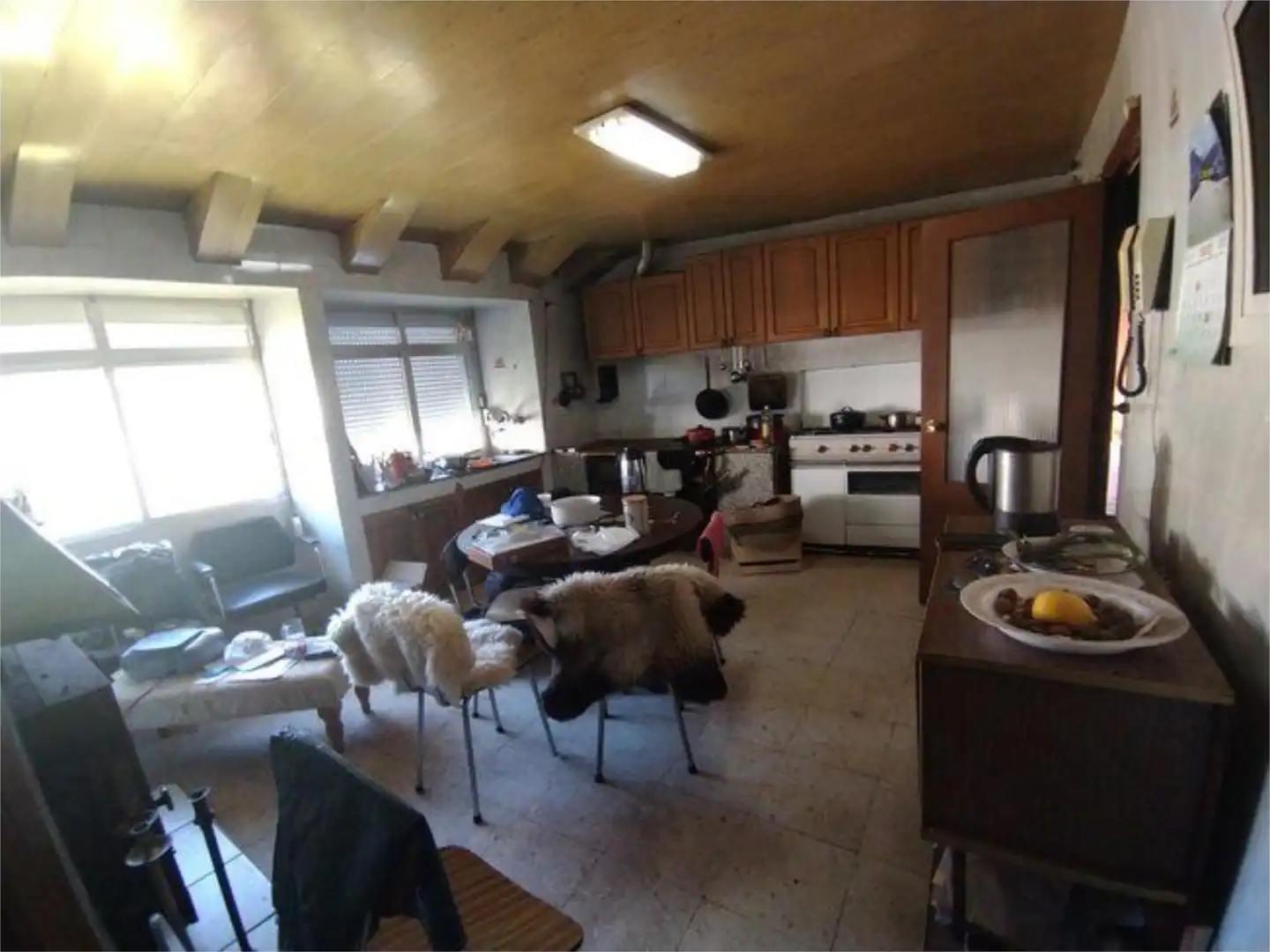 Piso en venta en Lugar Busnullan, 11, Pedrafita do Cebreiro Cocina de Piso en venta en Pedrafita do Cebreiro con Calefacción, Jardín privado y Amueblado