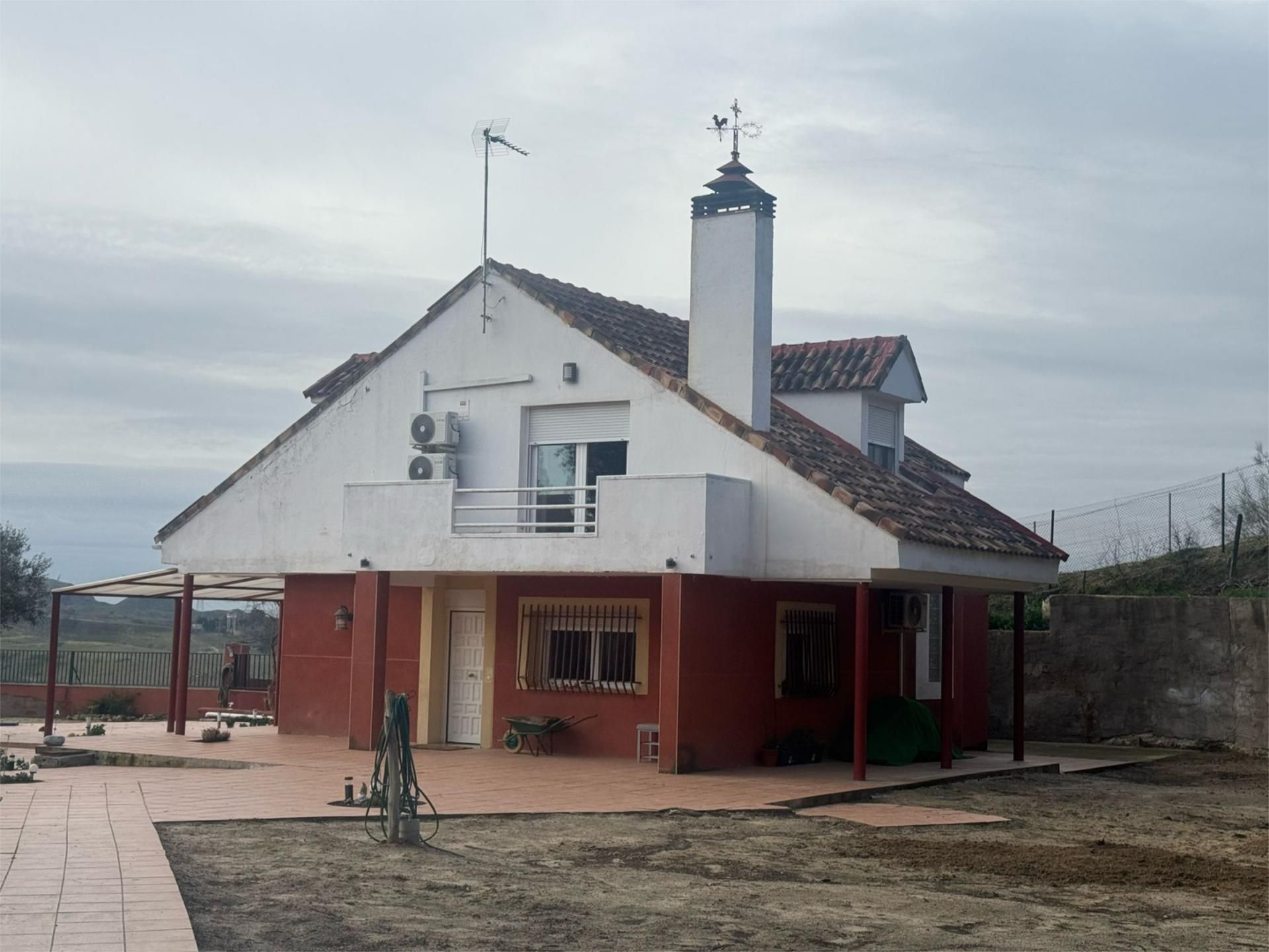 Exterior view of House or chalet for sale in Paracuellos de Jarama  with Air Conditioner, Terrace and Balcony