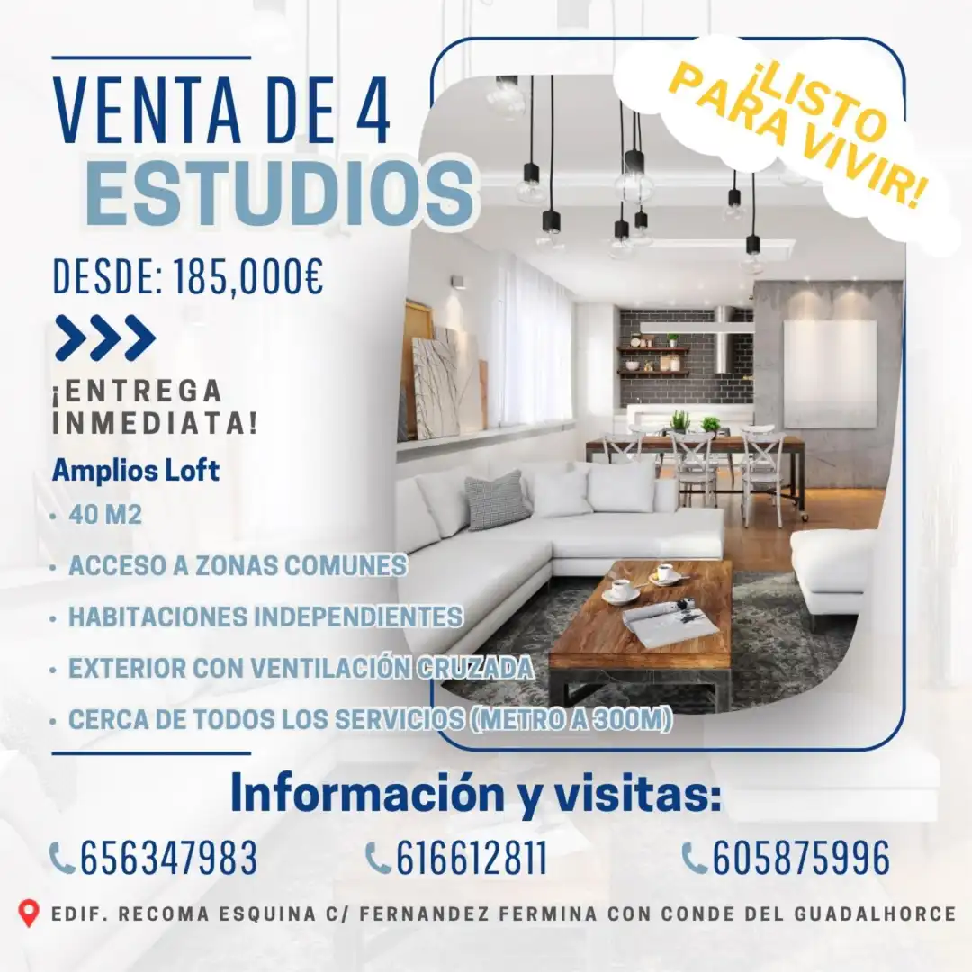 Vista exterior de Apartamento en venta en Málaga Capital con Balcón