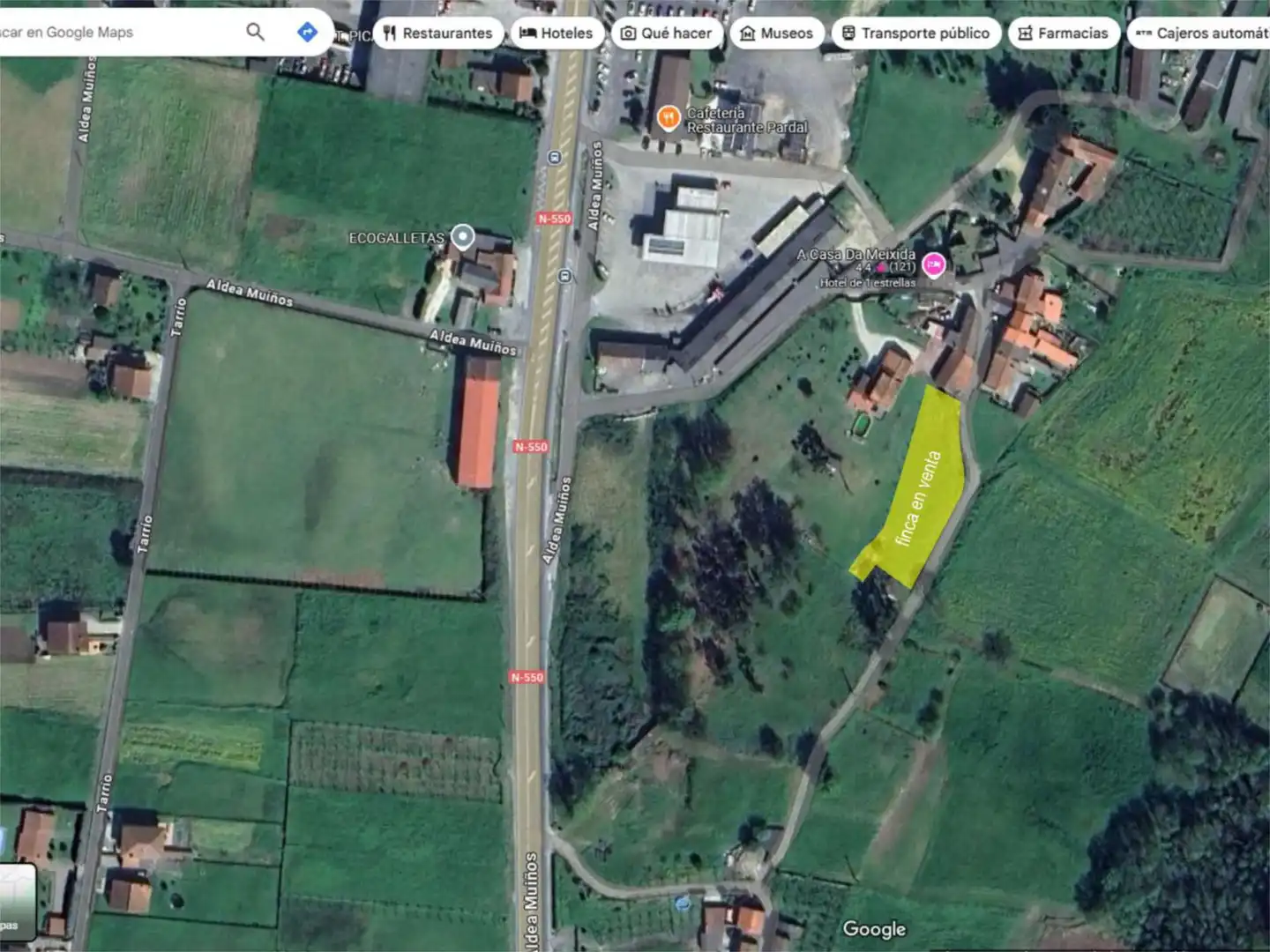 Urbanitzable en venda en Padrón