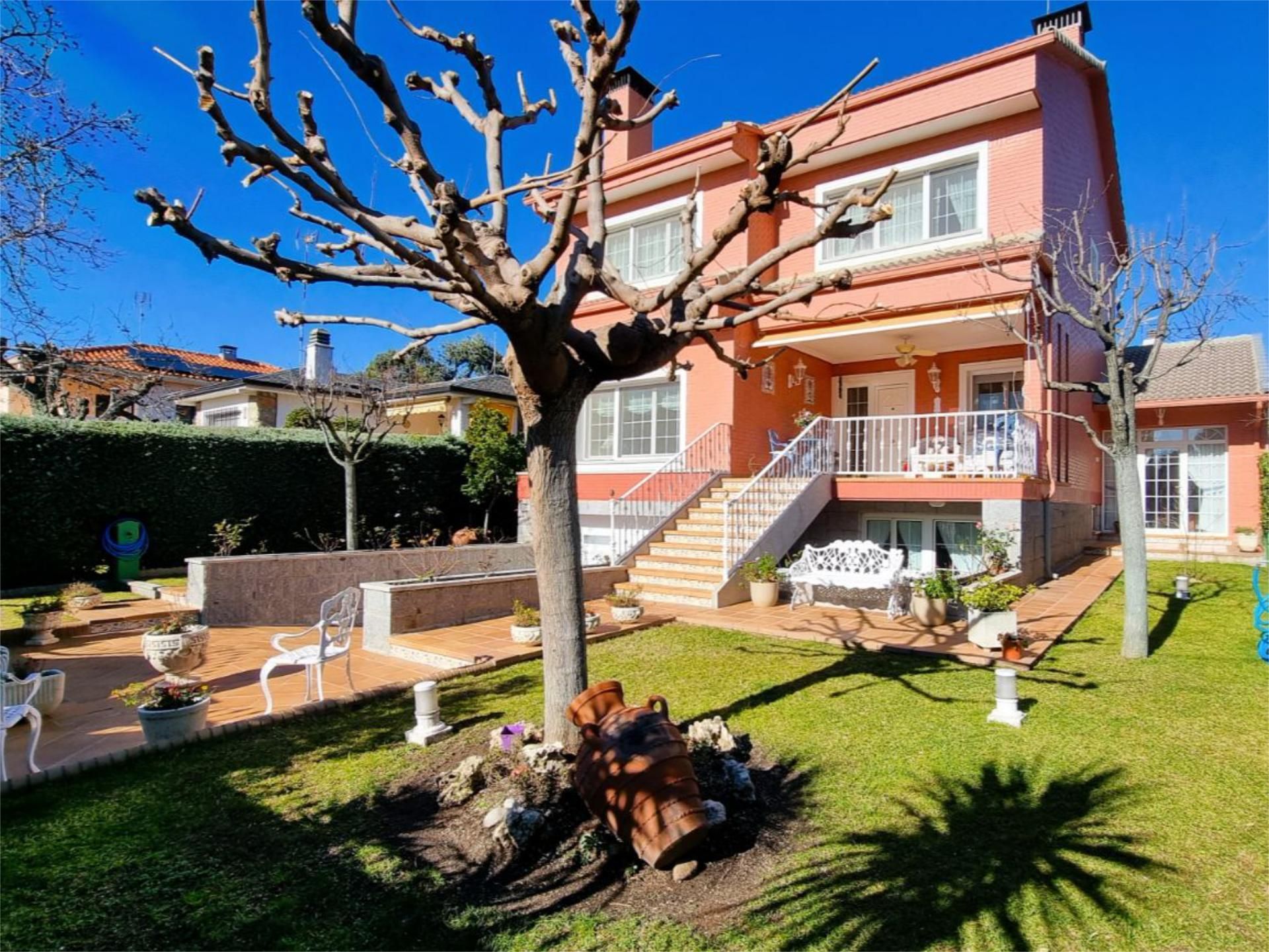 Garden of House or chalet for sale in Galapagar  with Air Conditioner, Heating and Private garden