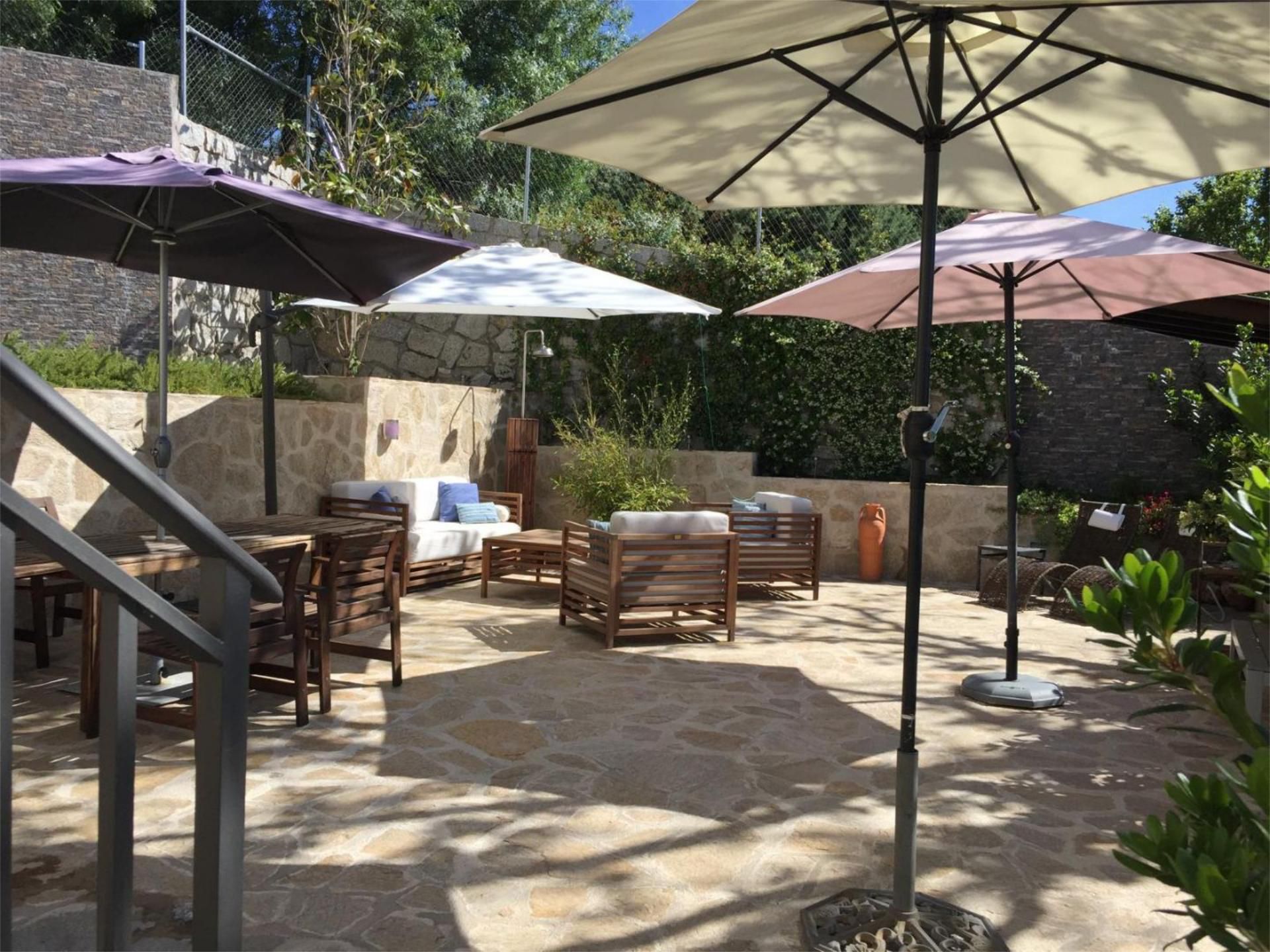 Terrassa de Pis en venda en San Lorenzo de El Escorial amb Aire condicionat, Calefacció i Jardí privat