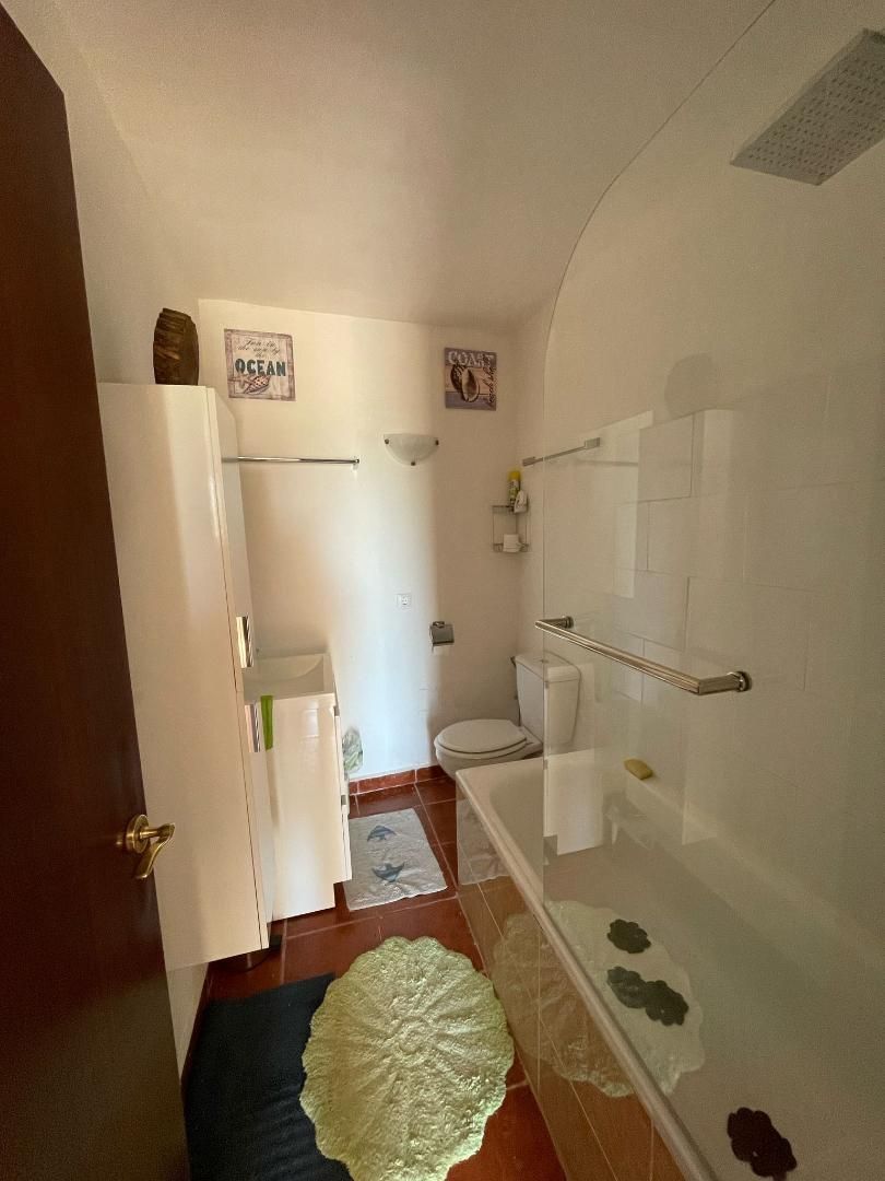 Bathroom of Single-family semi-detached for sale in Camarles  with Air Conditioner, Private garden and Parquet flooring