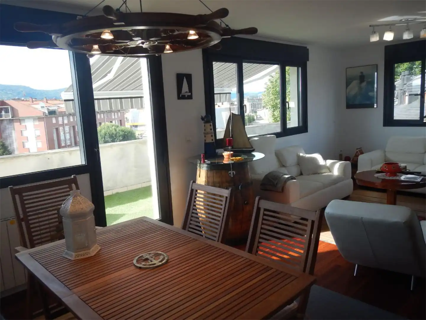 Flat for rent in Calle Boo, 14, El Astillero Dining room of Flat for rent in El Astillero with Heating, Private garden and Parquet flooring