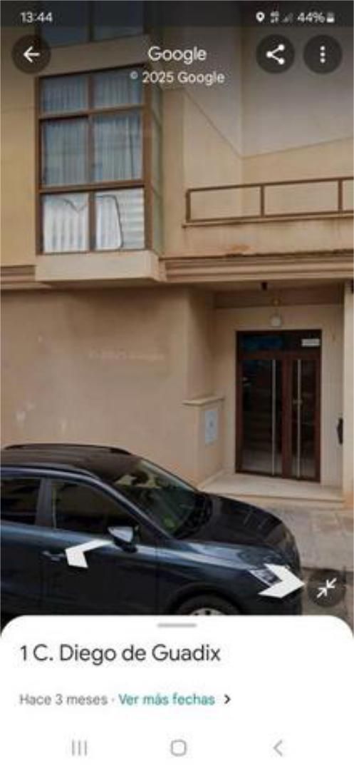 Vista exterior de Pis en venda en Guadix amb Moblat