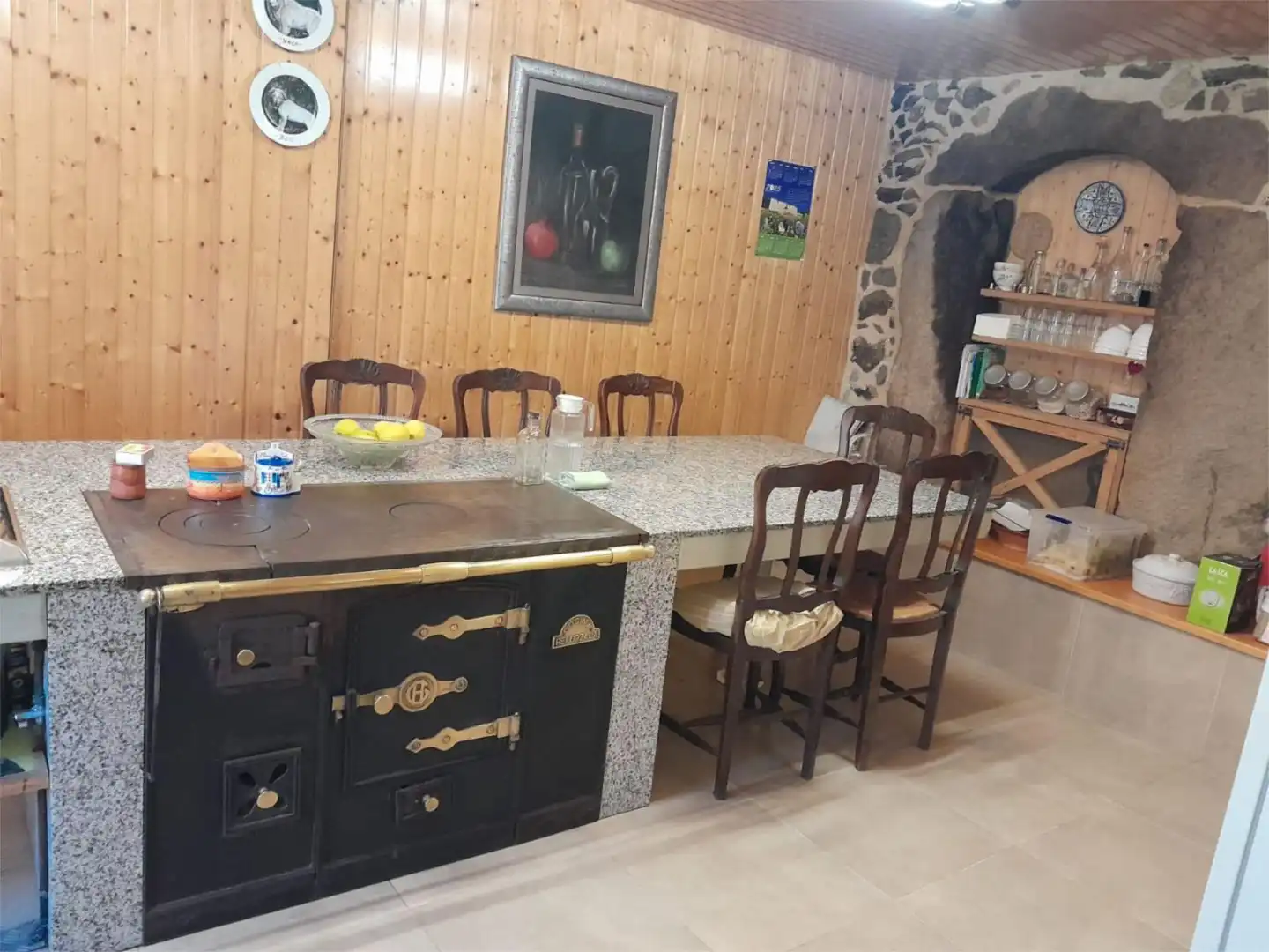 Piso en venta en Lugar a Pena, 10, Paradela Cocina de Piso en venta en Paradela con Calefacción, Jardín privado y Terraza