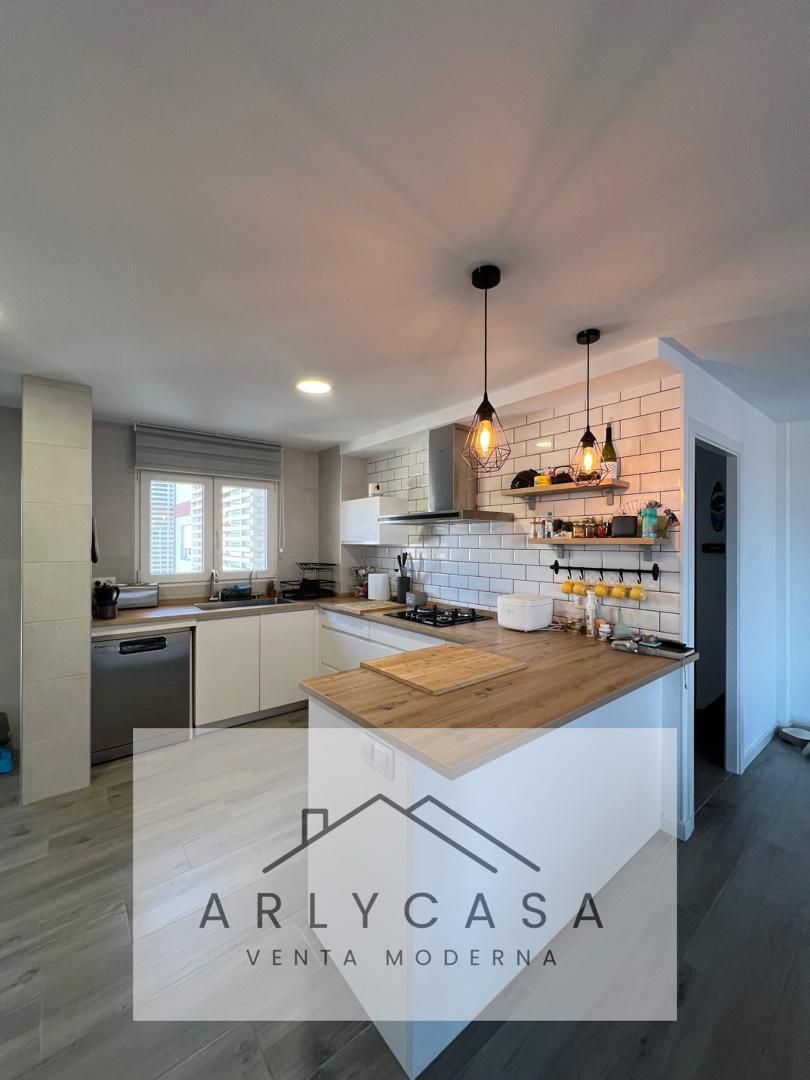 Kitchen of Flat for sale in Benicarló  with Air Conditioner and Balcony