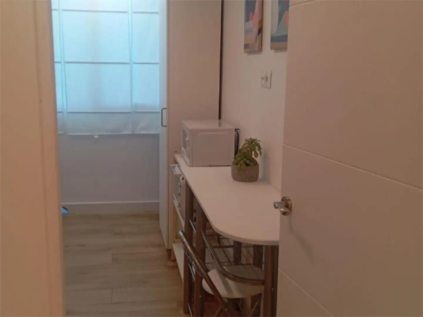 Kitchen of Flat for rent in Málaga  with Air Conditioner, Heating and Parquet flooring