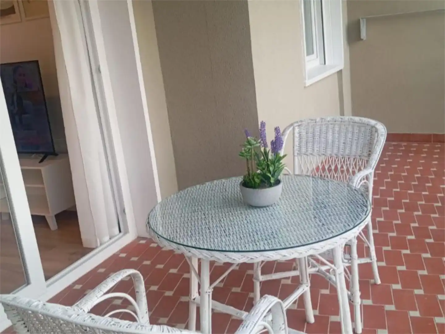Terrace of Flat for rent in Málaga  with Air Conditioner, Heating and Parquet flooring