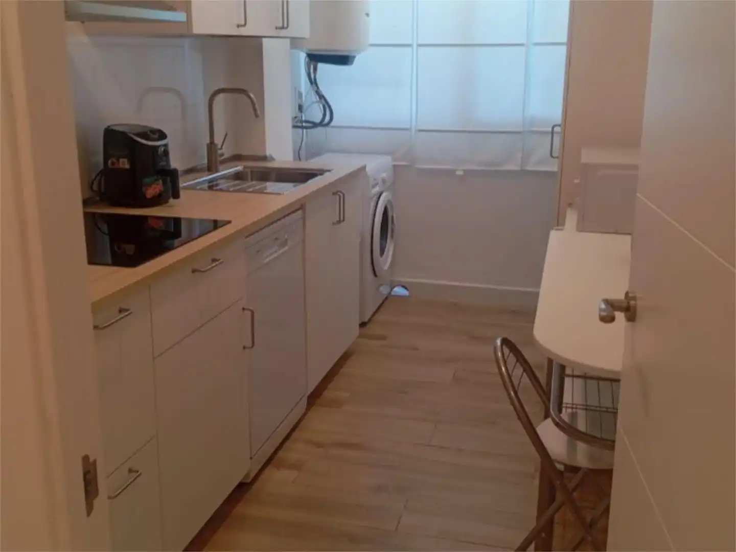 Kitchen of Flat for rent in Málaga  with Air Conditioner, Heating and Parquet flooring