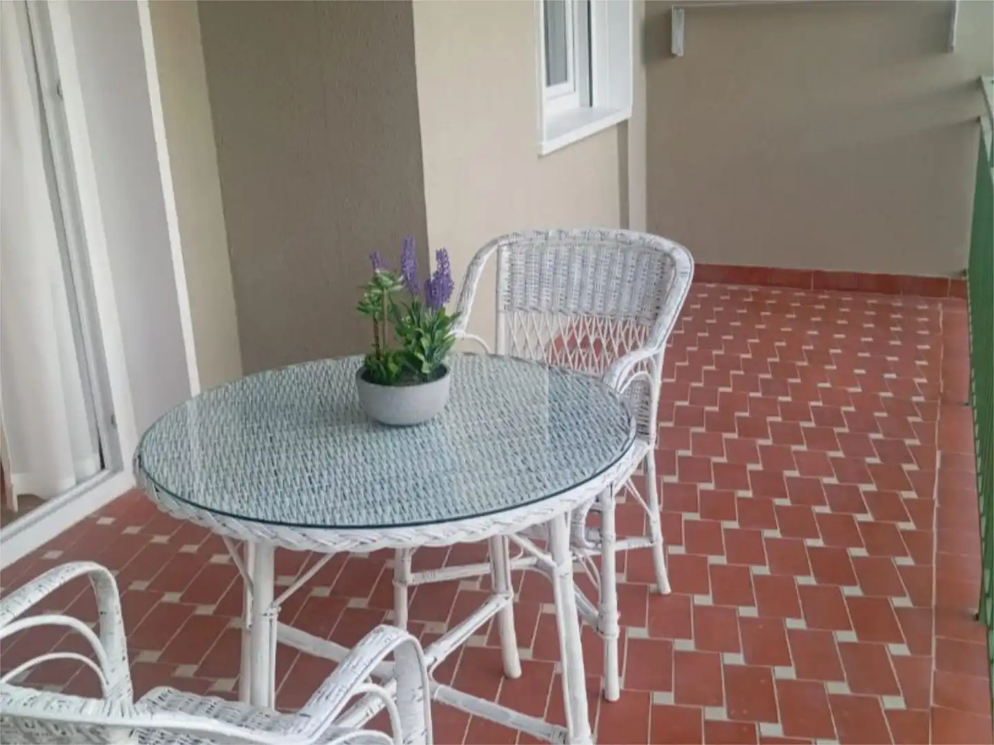 Terrace of Flat for rent in Málaga  with Air Conditioner, Heating and Parquet flooring