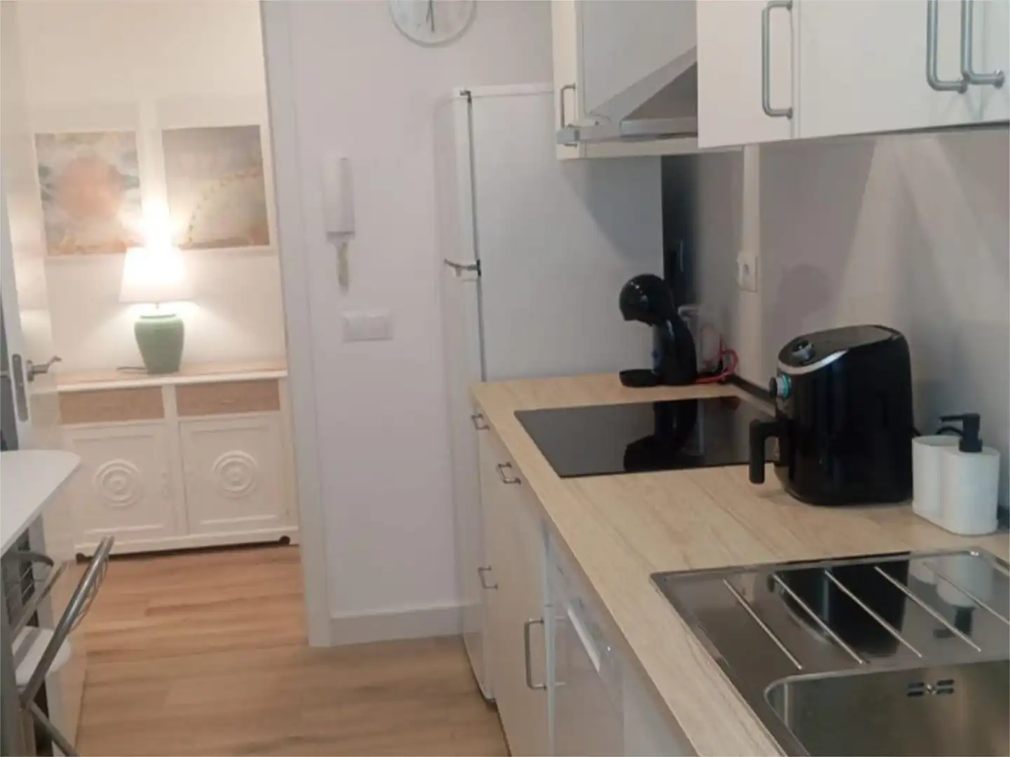 Kitchen of Flat for rent in Málaga  with Air Conditioner, Heating and Parquet flooring