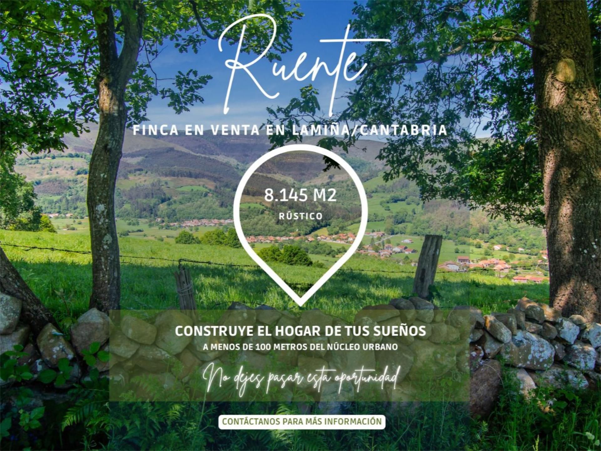Land for sale in Ruente