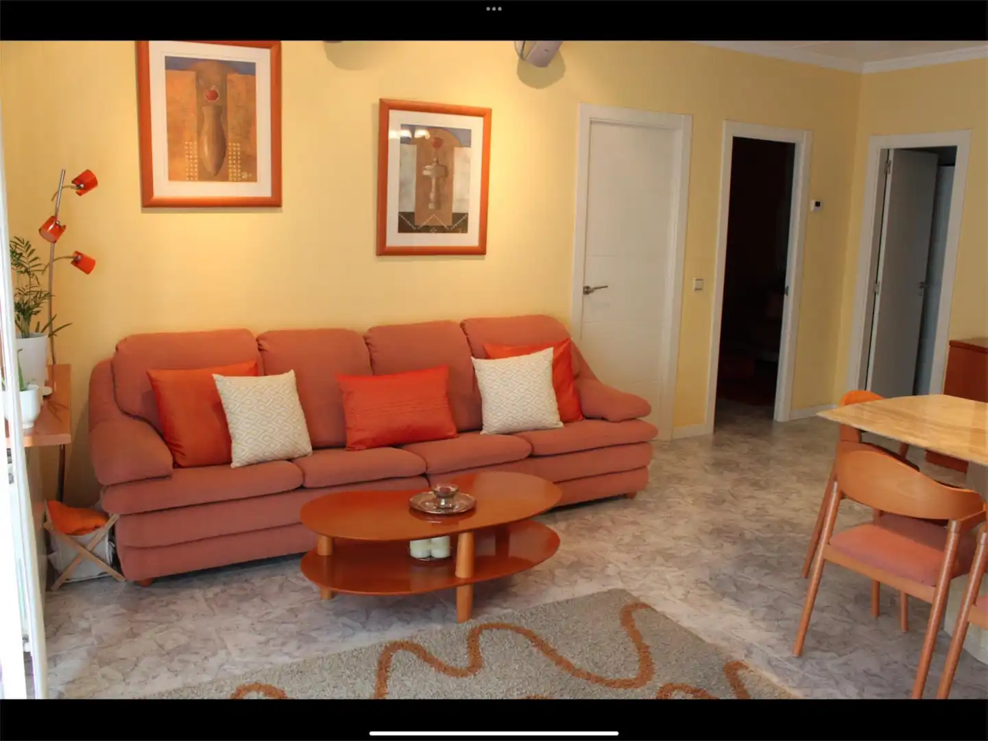 Sala de estar de Casa adosada en venta en Lloret de Mar con Aire acondicionado, Terraza y Balcón