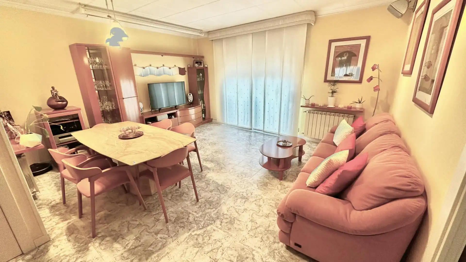 Sala de estar de Casa adosada en venta en Lloret de Mar con Aire acondicionado, Terraza y Balcón