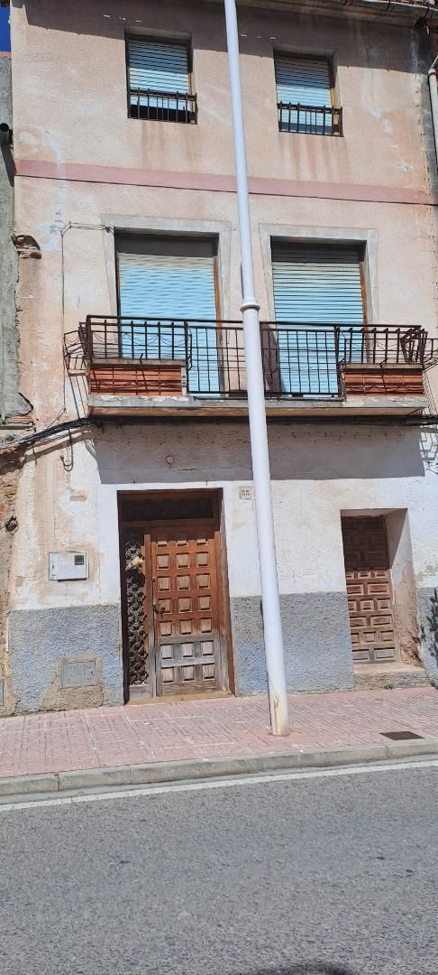 Exterior view of Single-family semi-detached for sale in Castelló de Rugat  with Private garden